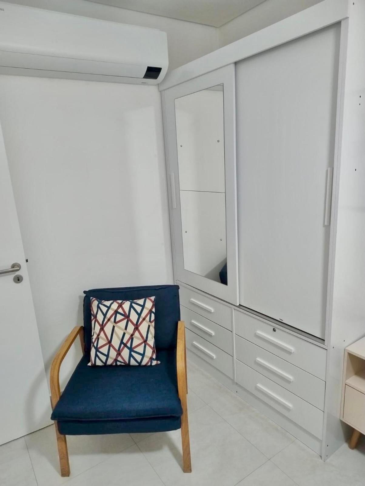 Apto Otima Localizacao A 100M Da Praia, Piscina, Ar Condicionado, Garagem E Portaria 24H Praia Grande  Buitenkant foto